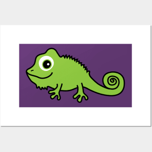 Chameleon Posters and Art